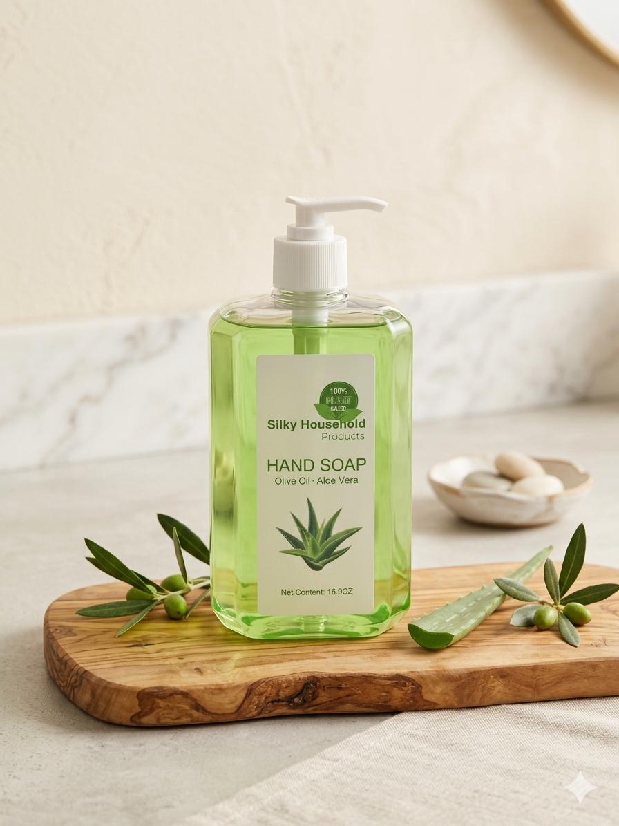 HAND SOAP OLIVE OIL AND ALOE VERA 16OZ